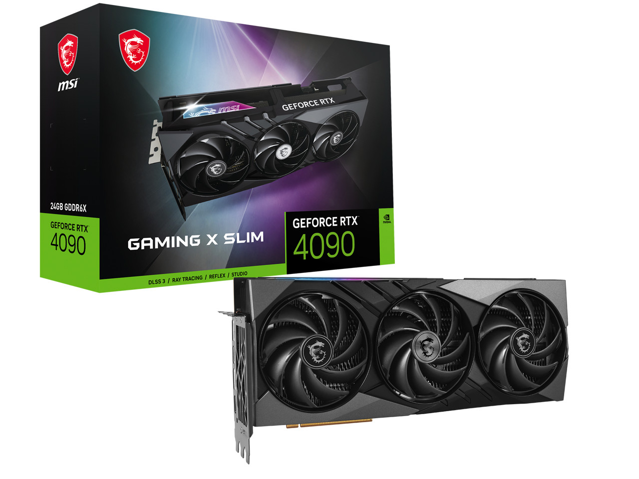 A. BUY 3 VMSI Gaming GeForce R - Graphics Card 24Gb Gddr6X recension och pris
